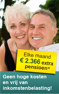 Elke maand € 2.769 extra pensioen